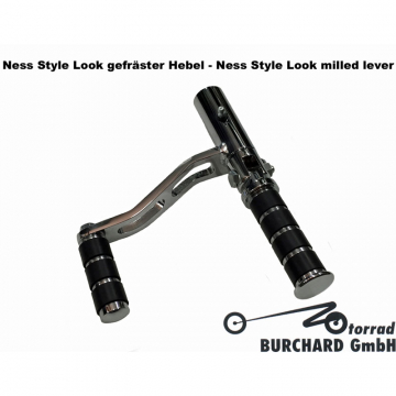 view Motorrad Burchard MB01-4031GN Forward Controls, Chrome/Ness/Milled Suzuki Intruder 1400