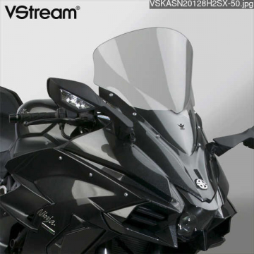 view National Cycle N20128 VStream Windshield for Kawasaki Ninja H2 SX (2018-)