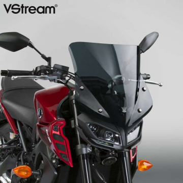 view National Cycle N20322 VStream Windshield for Yamaha FZ-09 (2017-)