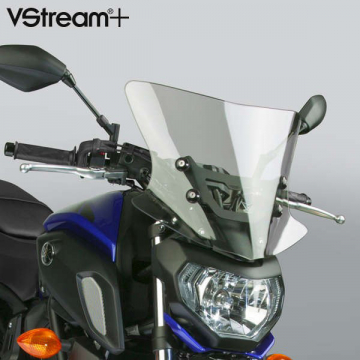view National Cycle N20329 VStream Windshield for Yamaha MT-07 / FZ-07 (2018-2020)
