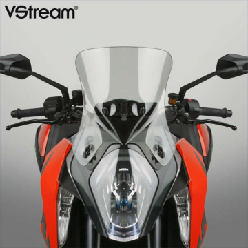 view National Cycle N20805 VStream Windshield, Light Grey for KTM SuperDuke GT (2016-)