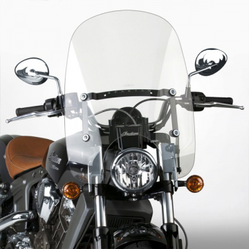 view National Cycle N21203 Spartan Quick Release Windshield for Indian Scout (2015-)