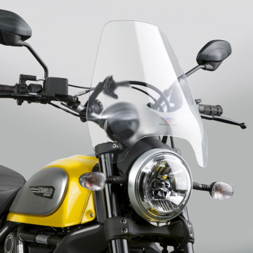 view National Cycle N25040 Deflector Screen, Clear for Ducati Scrambler (2015-)
