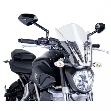 view Puig 7016W Naked New Generation Touring Windshield for Yamaha MT-07 (2014-2017)