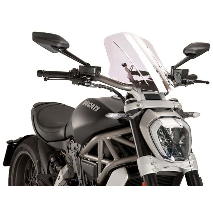 Puig Naked New Generation Touring Windshield For Ducati XDiavel S Accessories