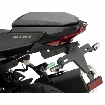 view Puig 9629N License Support, Black for Kawasaki Ninja 400 (2018-)