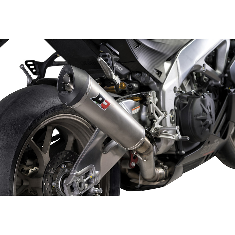 QD AAPR0060004 Tronco-Cono Slip-on Exhaust, Titanium Aprilia RSV4 1000 ...