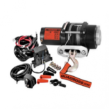 view Quadboss Winch 2500lb With Dyneema Rope