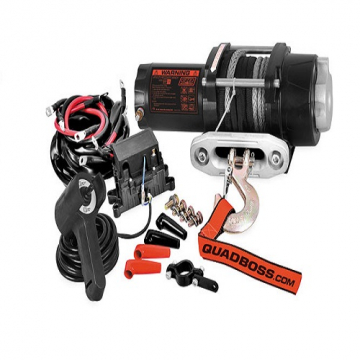 view Quadboss Winch 3500lb With Dyneema Rope