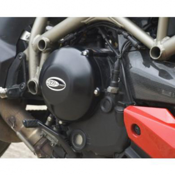 R&G ECC0087BK Right Side Engine Case Cover for Ducati Streetfighter 1098 (2009-current)