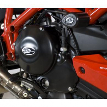 R&G ECC0132BK Right Side Engine Case Cover for Ducati 848 Streetfighter (2012-current)