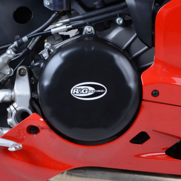view R&G ECC0178BK RHS Clutch Cover Engine for Ducati 899 Panigale (2014-current)