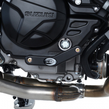 view R&G ECS0106BK Engine Case Slider for Suzuki SV650 (2017-current)