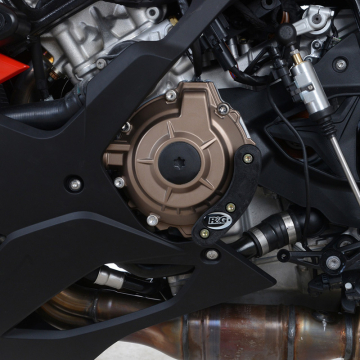view R&G ECS0141BK Engine Case Slider, Left for BMW S1000RR (2019-)
