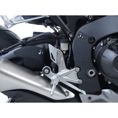 R&G EZBG307BL 4 Piece Kit Boot Guard Kit for Honda CBR1000RR (2008-2019 ...