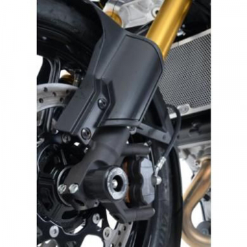 view R&G FP0156BK Front Axle Sliders for Suzuki V-Strom 1000/XT '14-'19 & 1050/XT '20-'22