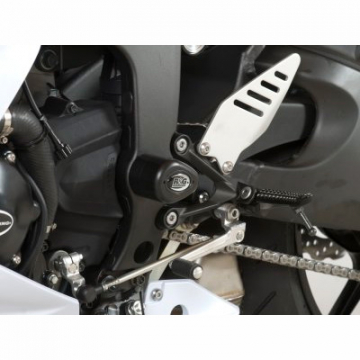 view R&G CP0329BL Frame Slider Aero Style Swingarm Pivot, Black for Kawasaki ZX6R '13-up