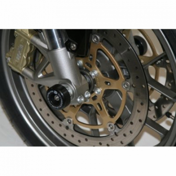 R&G Front Axle Sliders for Aprilia Mana '08-up