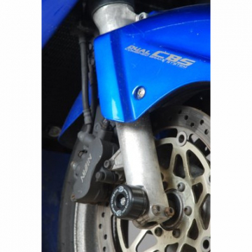 view R&G Front Axle Sliders for Honda CBR1100XX Blackbird '96-07