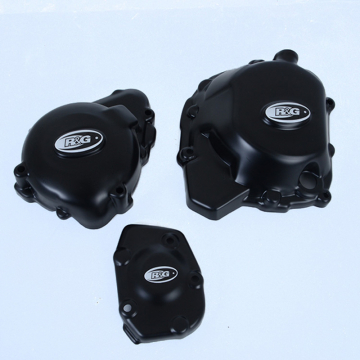 view R&G KEC0112BK Engine Case Cover Kit (3pc) for Kawasaki Z900RS (2018-)