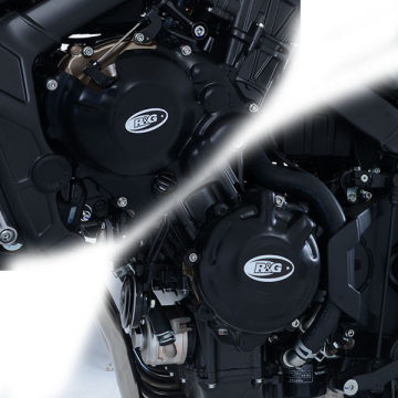 view R&G KEC0121BK Engine Case Cover Kit for Honda CB650 F/R / CBR650 F/R