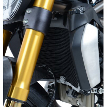 view R&G RAD0172SI Radiator Guard for Ducati Monster 1200 / 821 (2014-) & SuperSport (2017-)