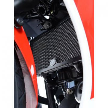 view R&G RAD0179BK Radiator Guard, Black for Honda CBR300R (2014-)