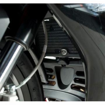 R&G Radiator Guard Black for Aprilia RS4 125