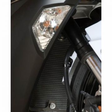 view R&G Radiator Guard Titanium for Kawasaki ZX6-R '13-up