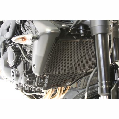 R&G RAD0083BK Radiator Guard, Black for Triumph Speed Triple '06-'09