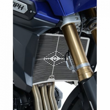 R&G SRG0001.SS Stainless Steel Radiator Guard for Triumph Tiger Explorer 1200 (2012-2015)