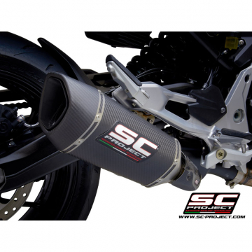 view SC-Project B36-MB90C SC1-R Slip-on Exhaust, Carbon for BMW F900R / F900XR (2020-)