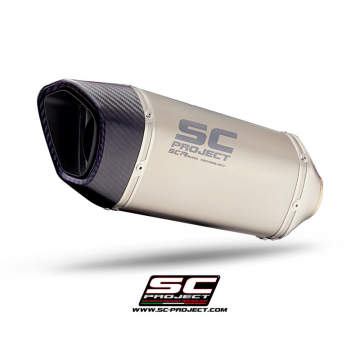 view SC-Project B36-MB90T SC1-R Slip-on Exhaust, Titanium BMW F900R / F900XR (2020-)