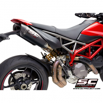 view SC-Project D31-115 SC1-M Slip-on Exhausts for Ducati Hypermotard 950 (2019-)