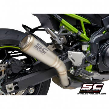 view Sc-Project K34-T43T S1-GP Slip-on Exhaust for Kawasaki Z900 (2020-)