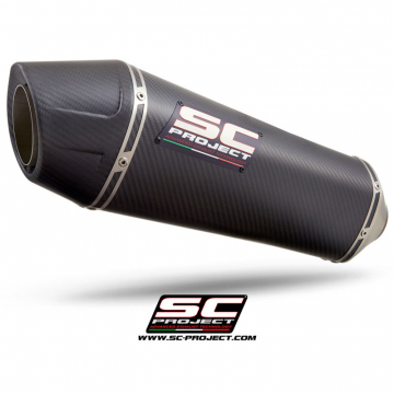 view SC-Project KTM15-121C X-plorer II Slip-on Exhaust, Carbon KTM 790/890 Adventure R '19-