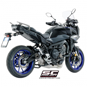 view SC-Project Y25-C41 S1 3-1 Full Exhaust System for Yamaha Tracer 900 (2017-)