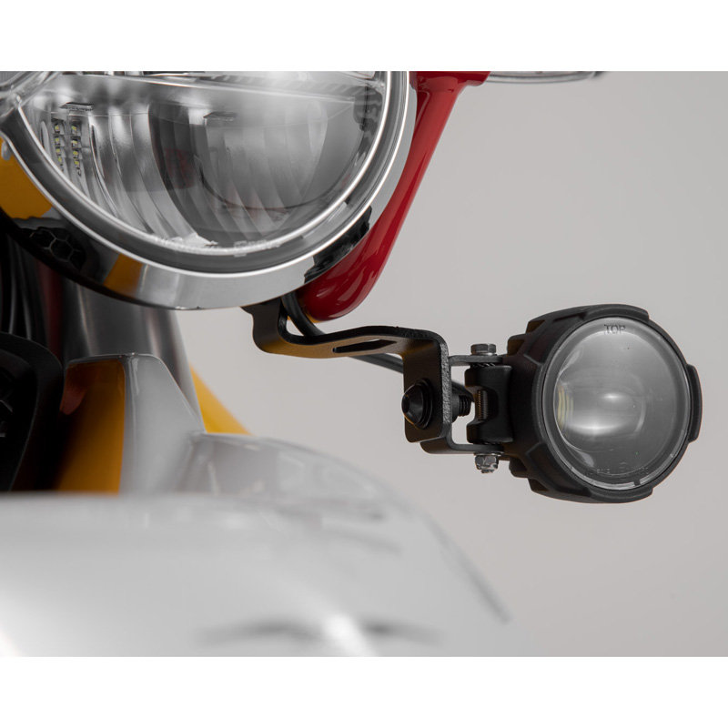 Sw-Motech NSW.17.925.10000/B Auxiliary Light Mounts For Moto Guzzi V85 ...