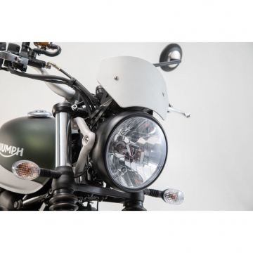 view Sw-Motech SCT.11.884.10001/S Windshield, Silver for Triumph Street Scrambler 900 '16-'20