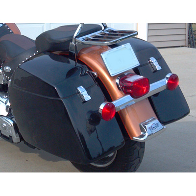 Hard saddlebags DL for Harley Dyna Fat Bob Street Bob Wide Glide Street  500  eBay
