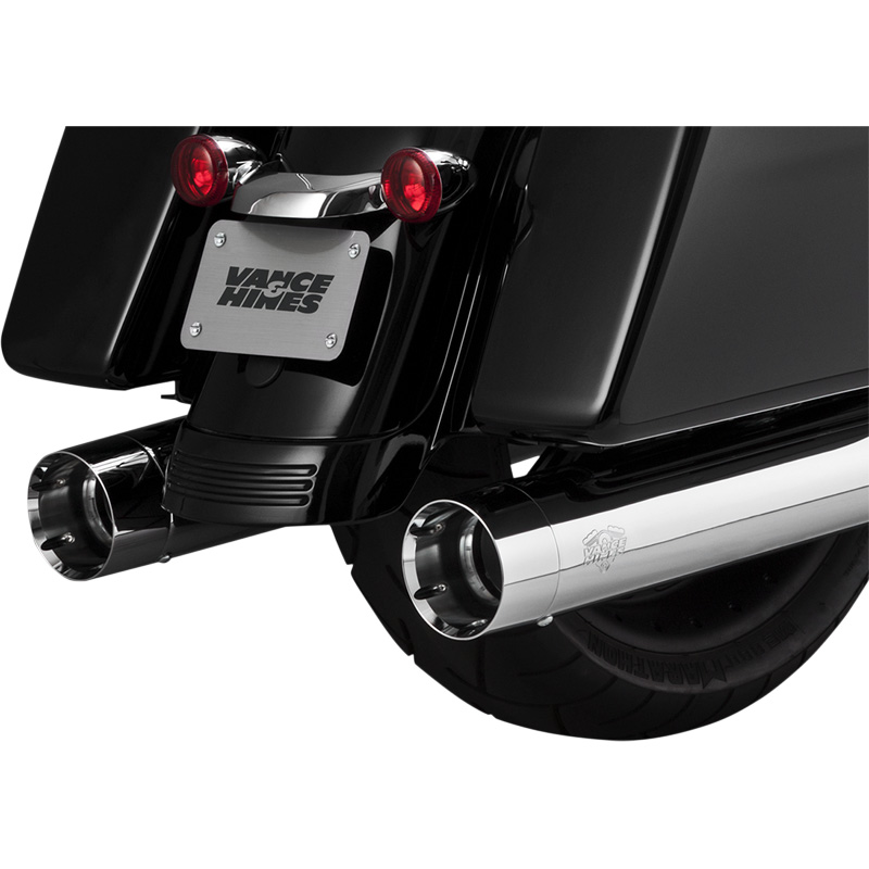 Vance & Hines 16650 Oversized 450 Titan Slip-on Exhausts for Harley ...