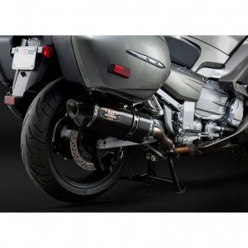 view Yoshimura 13150E0220 R-77 Stainless Slip-on Exhaust for Yamaha FJR1300A (2013-)