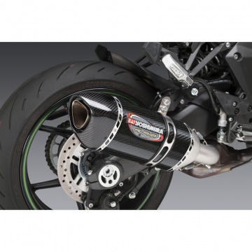 view Yoshimura 14161BP220 Alpha Stainless Slip-on Exhaust for Kawasaki Ninja 1000SX (2020-)