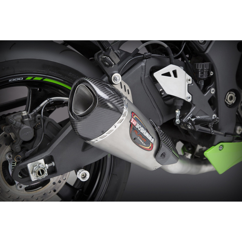 Yoshimura 14182NP720 Race Alpha T 3QTR Exhaust Kawasaki ZX-10R/RR (2016 ...