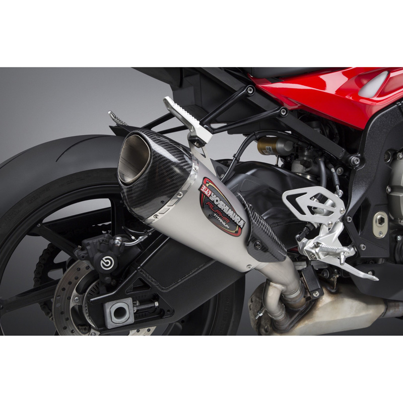 Yoshimura 15203mp720 Street Alpha T Slip-on Exhaust For Bmw S1000rr 