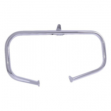 view Highway Hawk 597-5009 Fat Bar Engine Guard, Chrome for Harley Touring (1996-2008)