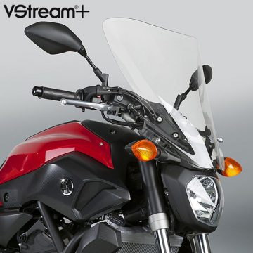 view National Cycle N20315 VStream Touring Windshield for Yamaha FZ-07 (2014-2017)