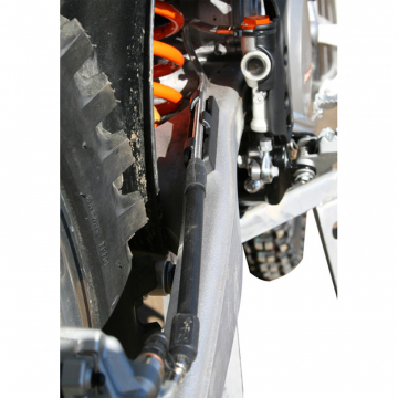 view Ride Engineering BL-K9012 Steel Braided Rear Brake Line for KTM models