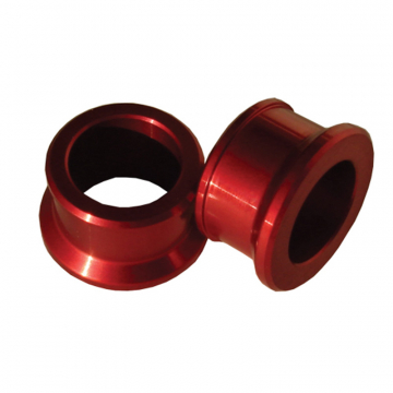 view Ride Engineering CR-WS00R-RA Rear Wheel Spacers, Red Honda CR125/250, CRF250/450 (2002-up)