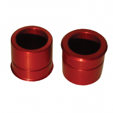 view Ride Engineering RZ-WS00F-RA Front Wheel Spacers, Red RMZ450 (2005-up) / RM250Z (2007-up)